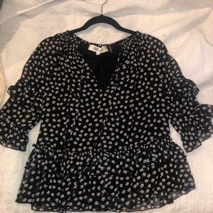 DVF flowy top